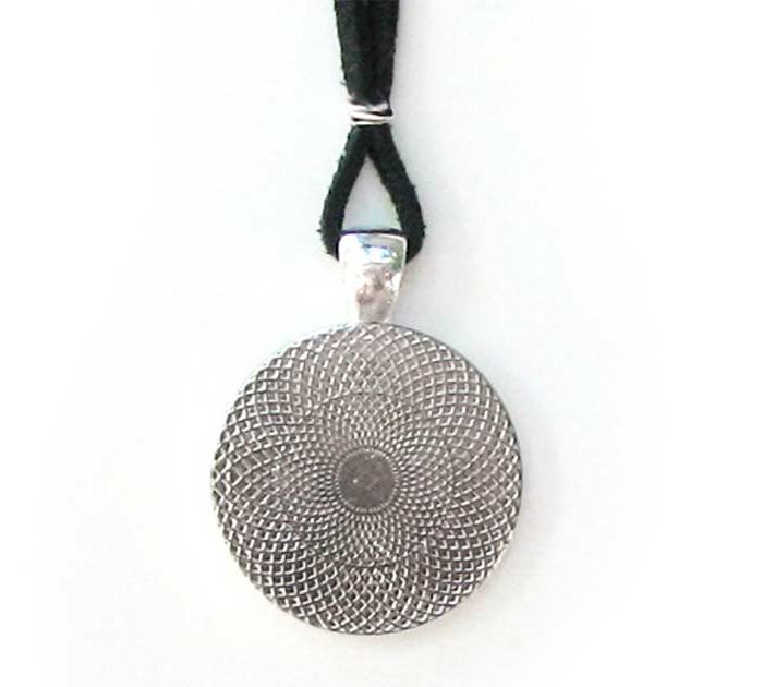 Angel Necklace, Purple Jewelry, Third Eye Chakra